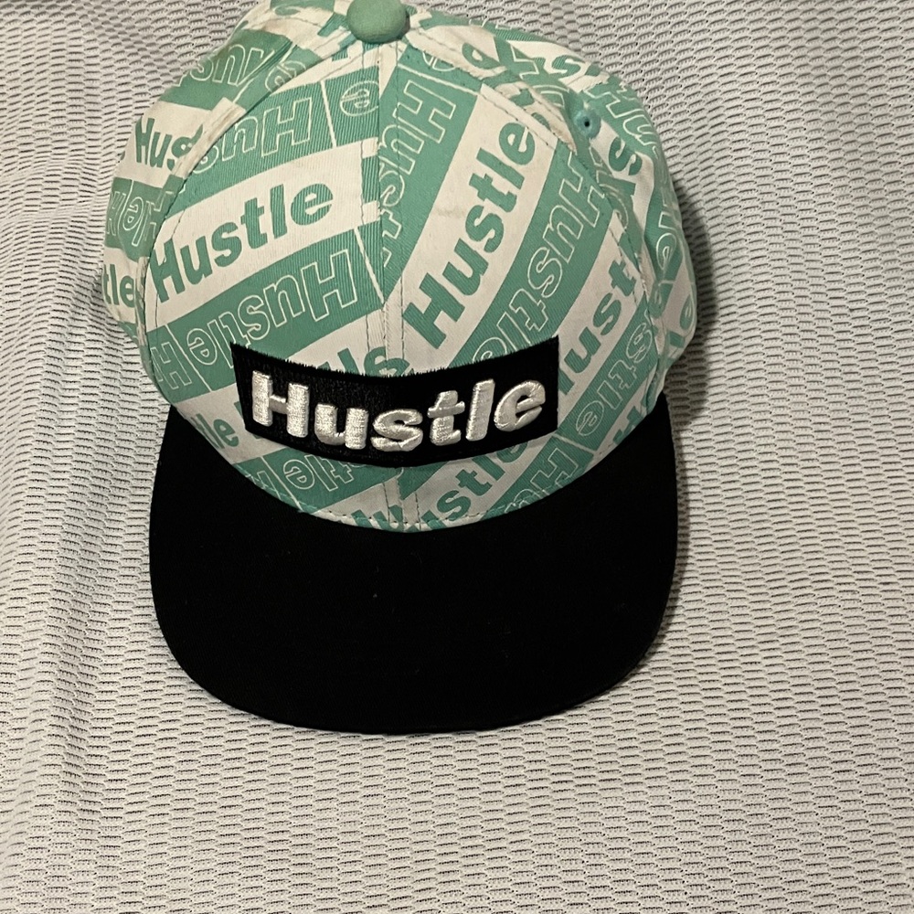 Hustler Hollywood Teal and Black Cap